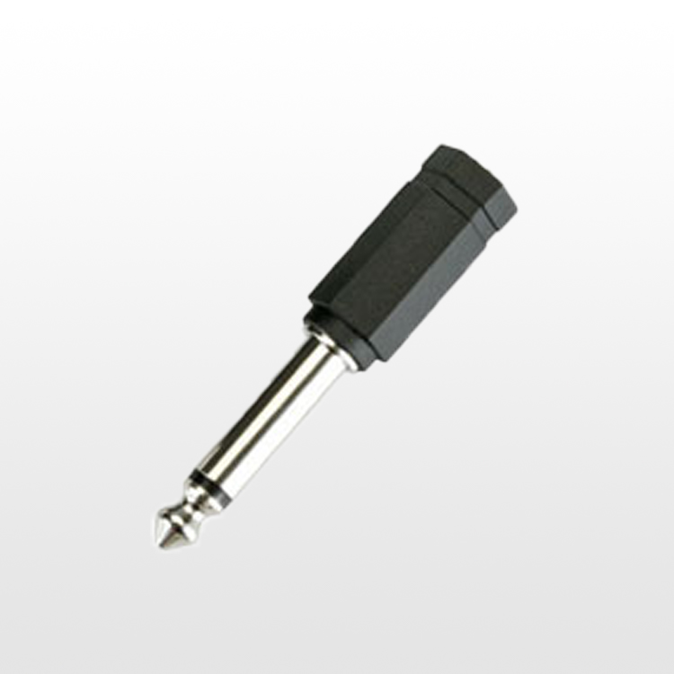 6.3 mono to 3.5 stereo audio jack adapter