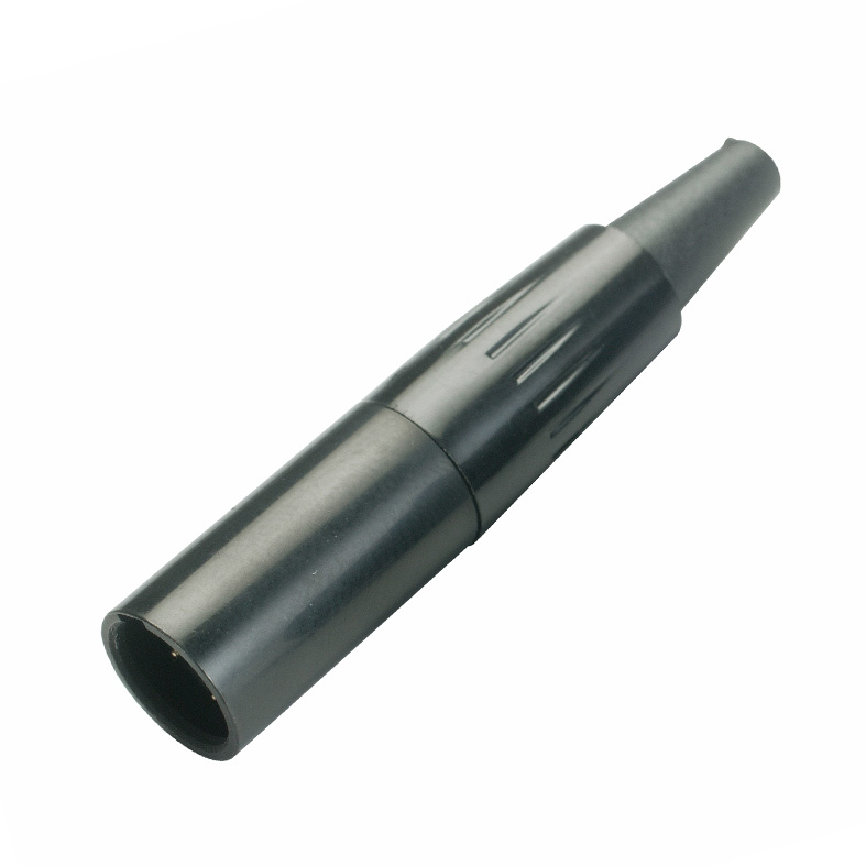 Mini XLR male connector, cable type