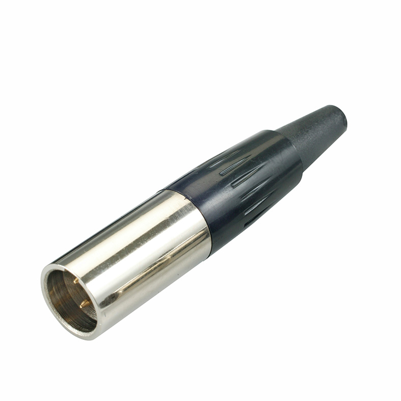 Mini XLR male connector, cable type